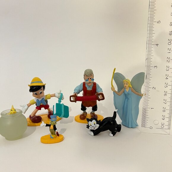 Vintage Disney Pinocchio Applause Playset Starter Set - Picture 2 of 15